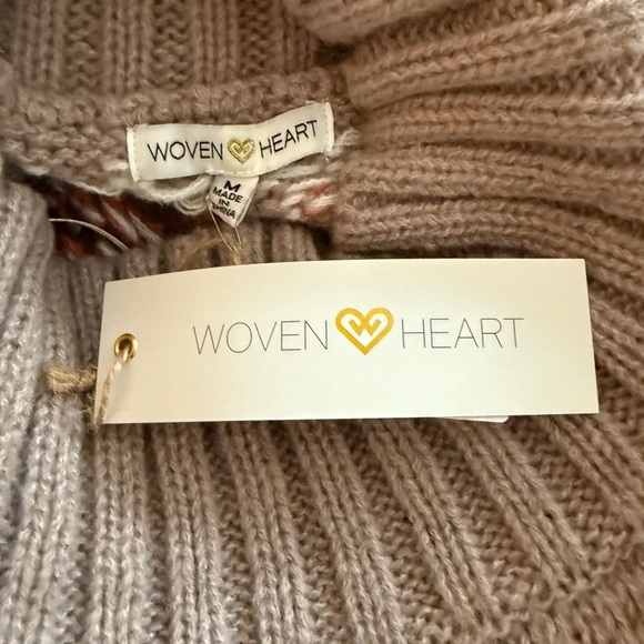 🎀 NWT FAIR ISLE SWEATER by Woven Heart M NEW 🎀 - Picture 7 of 8